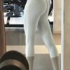 USA ONLY - Solid-color Yoga Pants Sport Yoga Pants