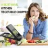 15 In 1 Vegetable Chopper, Salad Fruit Vegetable Food Chopper Slicer Peeler