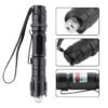 USB Rechargeable Green Laser Pointer Pen Visible Beam LED Flashlight Torch Lazer