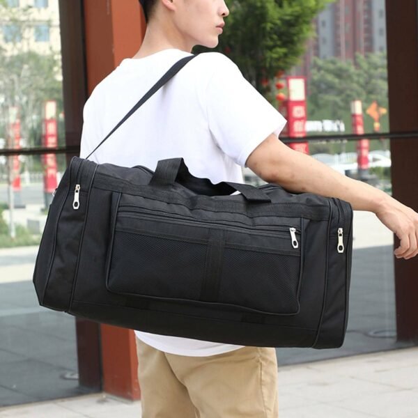 Mens Large Sports & Gym Holdall Bag - SPORTS TRAVEL WORK EQUIPMENT DUFFLE
