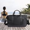 Men Women Gym Duffle Bag Waterproof Large Weekend Travel Sport Holdall Luggage