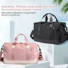 Men Women Gym Duffle Bag Waterproof Large Weekend Travel Sport Holdall Luggage