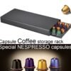 Coffee capsule storage rack (drawer type) for nespresso
