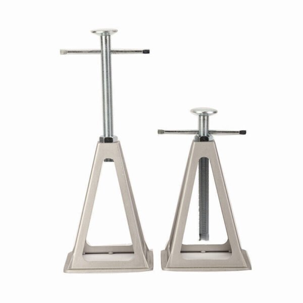 4 X Aluminium Stabilising Jack Stands Adjustable Axle Levelling Caravan Trailer