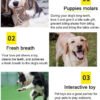 15X Tough Dog Toys Bundle Chew Rope Knot Ball Squeakers Pet Puppy Teething NEW