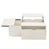 Lift Up Coffee Table, Coffee Table With Drawer, Wooden Tea Tables Sofa End Tables For Living Room Furniture , White