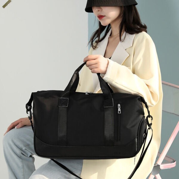 Men Women Gym Duffle Bag Waterproof Large Weekend Travel Sport Holdall Luggage