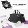 Men Women Gym Duffle Bag Waterproof Large Weekend Travel Sport Holdall Luggage