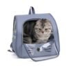 Pet Cat Carrier Bag Cat Backpack Outdoor Breathable Portable Shoulders Bag For Cats Small Dogs Transport Carrier