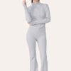 UK Only m- Fitted Active Yoga Lightweight Top Zip Up Workout Jacket