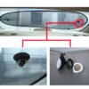 Rear Window Screen Sun Shade Mesh Cover Windshield Sun UV Visor Blocks Black