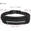 Running Belt Unisex Sport Jogging Phone Keys Mobile Money Bum Bag Waist Travel