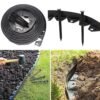 10m Lawn Border With 30 Plastic Stakes Garden Border For Paths, Driveways, Flowers And Plants