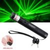 Green Laser Pointer Pen Light 9900Mile Strong  Visible Beam Lazer AAA Torch 532nm USB Rechargeable Flashlight