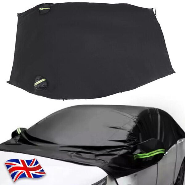 HalfCarCoverTopRoofWaterproofOutdoorSunUVRainProtectionUniversal