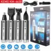 Mens 4 In 1 Rechargeable Hair Beard Eyebrow Ear Nose Shaver Trimmer Electric Kit