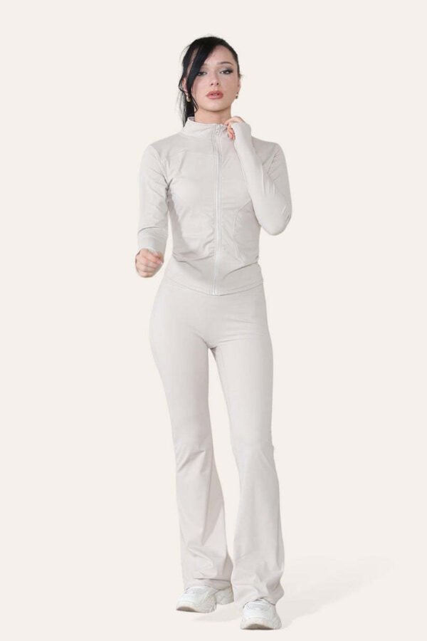 UK Only m- Fitted Active Yoga Lightweight Top Zip Up Workout Jacket