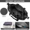 Men Women Gym Duffle Bag Waterproof Large Weekend Travel Sport Holdall Luggage