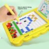 Magnetic Drawing Board For Kids Doodle Dot Art Educational Preschool Toys