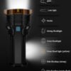 LED Torch USB Rechargeable COB Flashlight Spotlight Camping Light Most Powerful