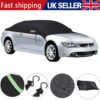 HalfCarCoverTopRoofWaterproofOutdoorSunUVRainProtectionUniversal