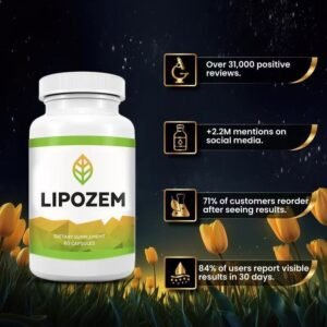 Hot Product Lipozem Fat Zinc Probiotic Capsules. (DDU Payments in destination country may apply - buyer's responsibility)