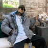 Korean winter padded jacket boys trendy padded jacket