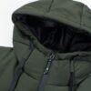 New Men Women Cotton Coat USB Smart Electric Heated Jackets Winter Thicken Down Hooded Outdoor Hiking Ski Clothing 7XL