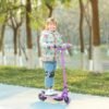UK ONLY - PROMOTION - Electric Scooter For Kids 6-14 Years, With Colourful Lights