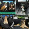 0c4e6441-67b7-4957-929d-cda56ba7b115.jpg UK ONLY - Pet Car Seat Cover Dog Safety Protector Mat Rear Back Seat Hammock Cushion Mat
