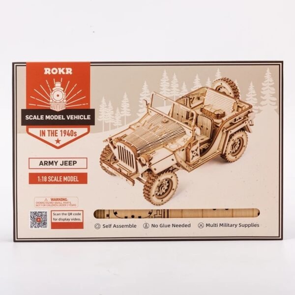 UK ONLY - 3D Wooden Puzzle Model Toys MC701