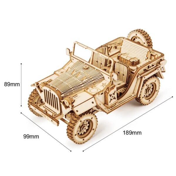 UK ONLY - 3D Wooden Puzzle Model Toys MC701