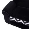 1b939430-6c95-487a-9431-fd537a75d438.jpg UK ONLY - PawHut Dog Sofa Bed For XS-Sized Dogs, Cat Sofa With Soft Cushion, Pet Chair Lounge With Washable Cover, Removable Legs, Wooden Frame