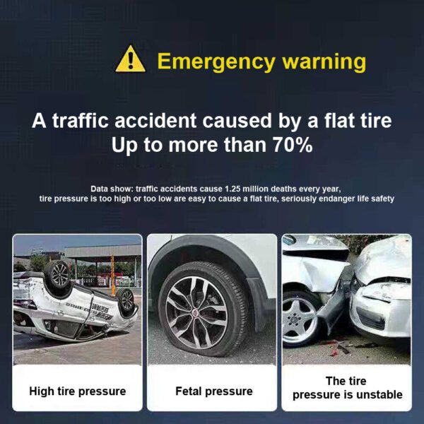 UK ONLY - Car Tyre Inflator Cordless Digital USB Rechargeable Tire Air Compressor UK