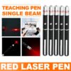 UK ONLY - 650nm Red Laser Pointer Pen Light Visible Single Beam AAA Lazer Torch 5PCS 9900 Miles Mini Small Teaching Pen Light Pet Toys