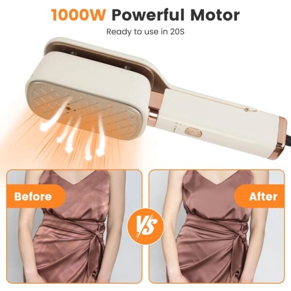 354eb011-50a8-4b70-9b4a-0f0bf8f1ed69.jpg USA ONLY SALE - Steam Iron Press 3 In 1 Travel Steamer For Clothes With Flip Head Portable Handheld Flat Iron 1000W Wrinkles Remover Wet And Dry Ironing Garment Steamer 20S Fast Heat Up GPCT5460