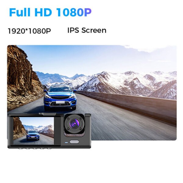 UK only PROMOTION (LESS THAN HALF PRICE) - 1080P Dual Lens Car Dash Cam Recorder G Sensor DVR Front And Rear Camera Video