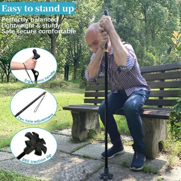 UK ONLY - T60 Alloy Crutch