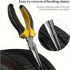 UK ONLY - Portable Car Tire Repair Kit