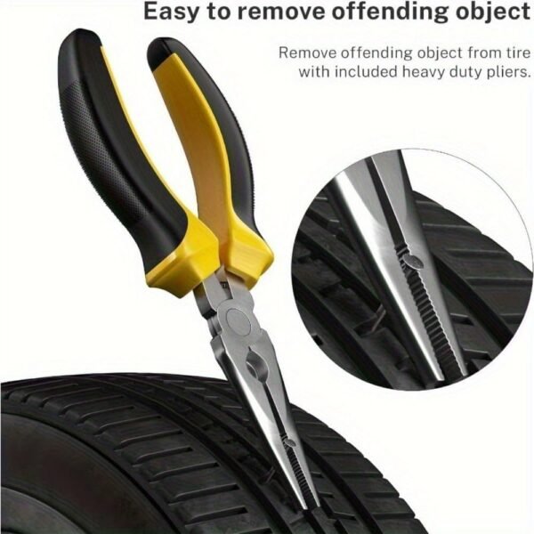 UK ONLY - Portable Car Tire Repair Kit