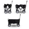 UK ONLY SALE ( Less than 50%) - Garden Cart Foldable Pull Wagon Hand Cart Garden Transport Cart Collapsible Portable Folding Cart