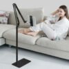 UK ONLY SALE - Universal 360 Adjustable Floor Stand Holder For Tablet  IPad  Phone 3.5  11in