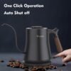 UK ONLY - Gooseneck Electric Kettle, Pour Over Coffee Kettle Hot Water Tea Kettle,Stainless Steel Inner With Leak Proof Design,Rapid Heating, Auto Shutoff