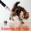 UK ONLY - 650nm Red Laser Pointer Pen Light Visible Single Beam AAA Lazer Torch 5PCS 9900 Miles Mini Small Teaching Pen Light Pet Toys
