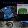 UK ONLY - Portable Car Tire Repair Kit