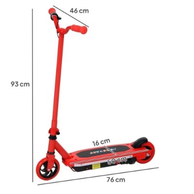 UK ONLY - PROMOTION - Electric Scooter For Kids 6-14 Years, With Colourful Lights