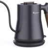 UK ONLY - Gooseneck Electric Kettle, Pour Over Coffee Kettle Hot Water Tea Kettle,Stainless Steel Inner With Leak Proof Design,Rapid Heating, Auto Shutoff