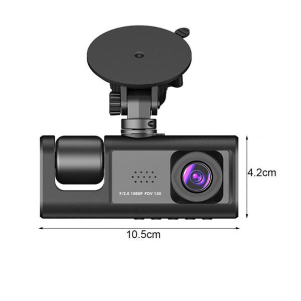 UK only PROMOTION (LESS THAN HALF PRICE) - 1080P Dual Lens Car Dash Cam Recorder G Sensor DVR Front And Rear Camera Video