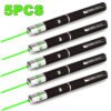 918fe07f-4d32-4b30-bffb-7712aa12d0e1.jpg UK ONLY - 532nm Green Laser Pointer Pen Light Visible Single Beam AAA Lazer Torch 5PCS Mini Small Teaching Pen Light Pet Toys