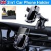 92f0600e-8530-4855-8443-9029d730afc5.jpg UK ONLY - Universal Car Phone Holder 360 Windscreen Suction Mount GPS Stand Cradle UK NEW